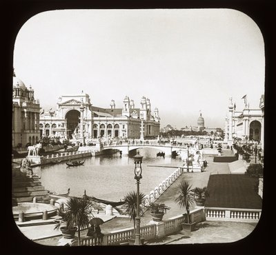 Worlds Columbian Exposition: Exterior View, Chicago by American Photographer